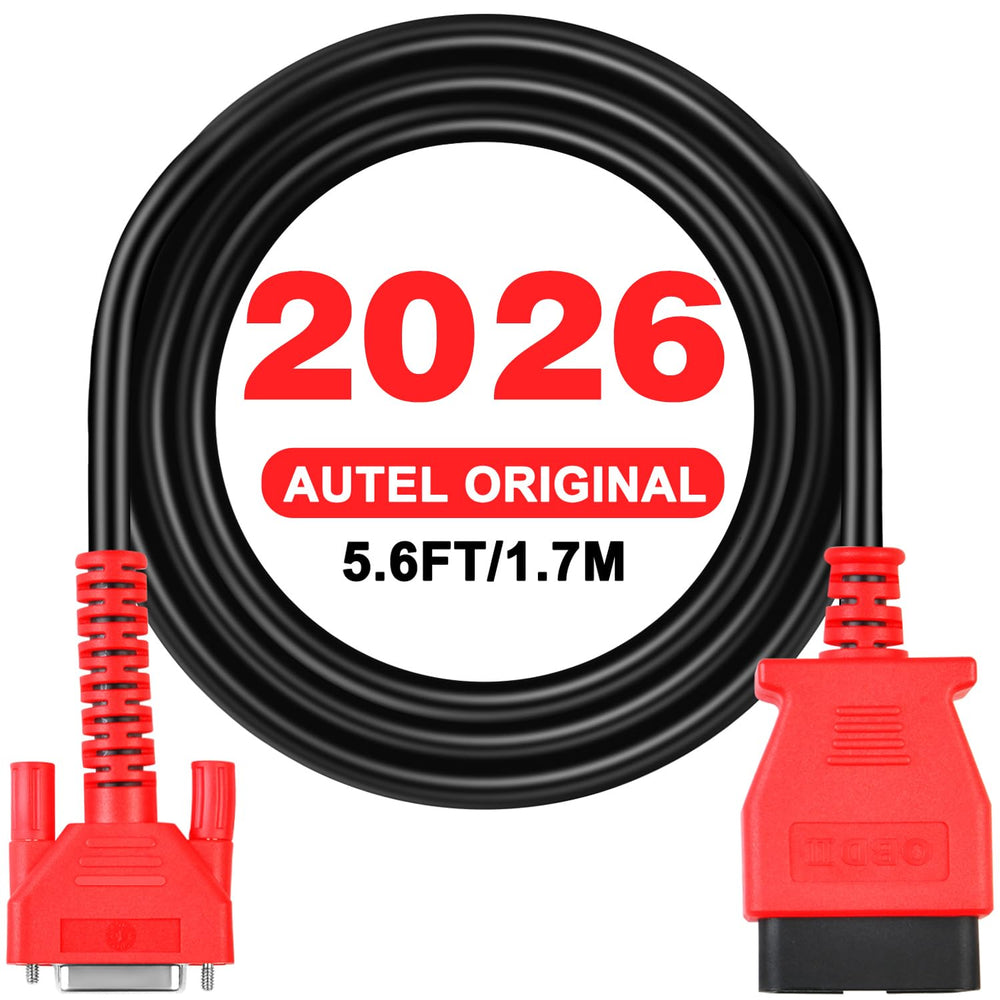 Autel front connector showing cable end and stable connection benefit