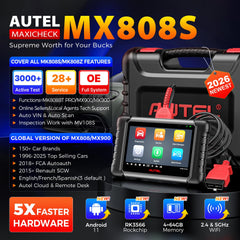 Autel MX808S enhanced OBD2 cable and connector providing stable data transfer