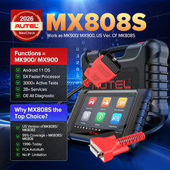 Autel MX808S live data screen displaying graphs and parameters for fast analysis