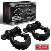 AUTMATCH front view of D-ring shackle showing sturdy build and secure fit