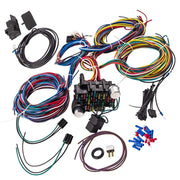 Auto Parts Prodigy front packaging showing complete 21-circuit harness and contents
