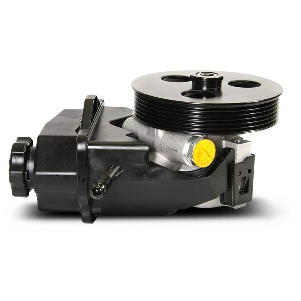 Auto Parts Prodigy front view pump with pulley showing fit and ease of replacement