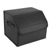 AUTOARK front view of closed trunk organizer shows compact protection and easy handling