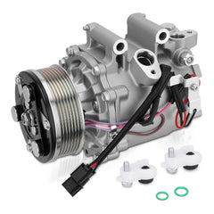 AUTOBABA front view of compressor showing overall fit and improved cooling