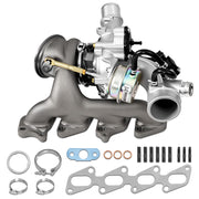 AUTOBABA turbo front assembly showing mounting points and ready fit