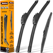 AUTOBOO boxed front blade showing complete kit and fitment benefits