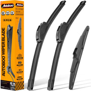 AUTOBOO front packaging showing complete three-blade kit and model fitment