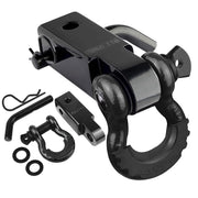 AUTOBOTS front view of hitch assembly showing solid build and benefit of durability