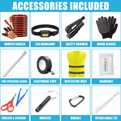 AUTODECO open organizer bag displaying neatly arranged tools and supplies for fast retrieval