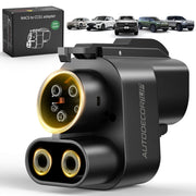 Autodecor 1Up front view showing adapter design and quick charging access