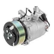 Autodevil compressor front view showing robust housing and direct-fit mounting benefit