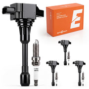 autoexact front packaging of coil pack and spark plugs showing complete kit benefit