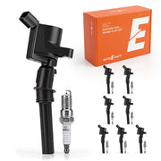 autoexact front packaging showing complete coil and plug kit for easier installation