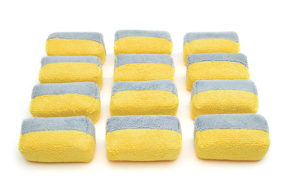 Autofiber Mini Saver front pack showing twelve gold gray applicators and neat arrangement for easy access and efficiency