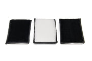 Autofiber Scrub Ninja Max front view showing three-pack and dual colors for quick identification and benefit
