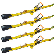 Autofonder front view of 4‑pack straps showing complete kit and convenience
