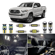 AUTOGINE front packaging showing complete Tacoma LED kit and contents
