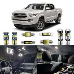 AUTOGINE front packaging showing complete Tacoma LED kit and contents