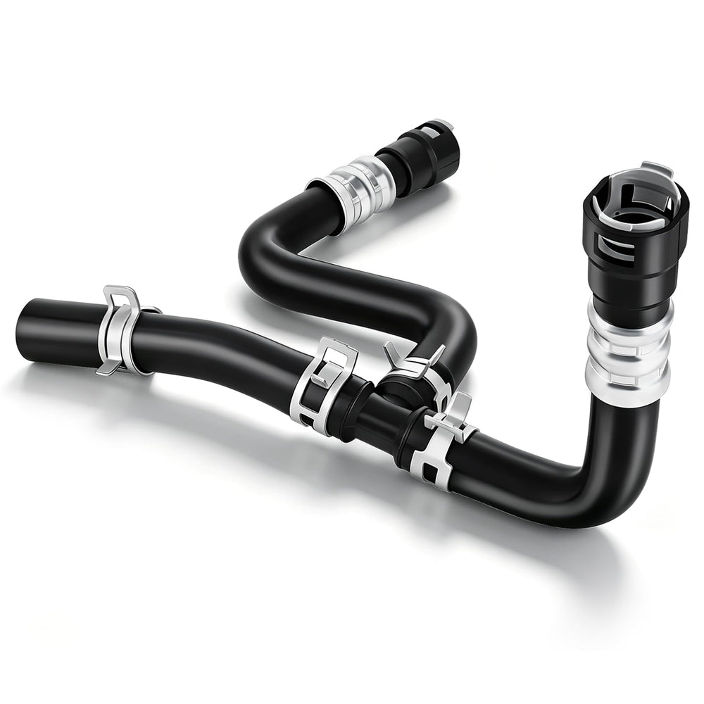 AUTOKAY inlet heater hose front view showing shape and fit benefit