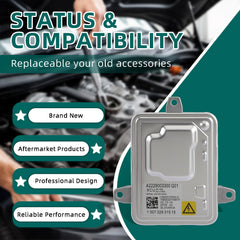 AUTOKAY ballast label with interchange numbers for easy confirmation