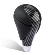 AUTOKAY front view of carbon fiber shift knob showing sleek design and improved grip