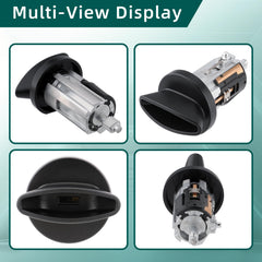 AUTOKAY closeup of keyway and tumblers illustrating precise machining and reliability