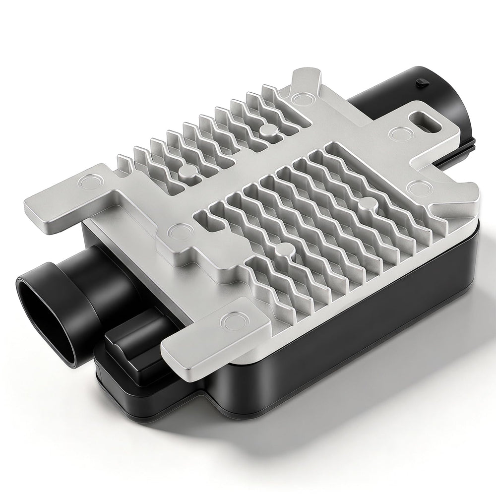 AUTOKAY front view of fan control module showing clean housing and correct fit