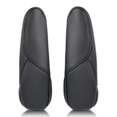AUTOKAY front armrest cover front view showing sleek black finish and renewed look