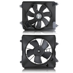 AUTOKAY front view of fan assembly showing fit and airflow benefit