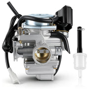 AUTOKAY carburetor front view showing clean cast body and easy fit benefits
