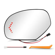 AUTOKAY left mirror front view showing clear reflective surface for improved visibility