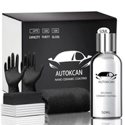Autokcan front bottle 50ml showing product and compact packaging benefit