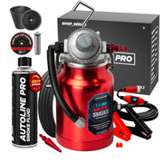 AutoLine Pro front view showing robust metal housing and controls for durability