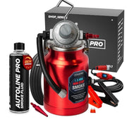 AutoLine Pro front view showing controls and robust metal housing, durable professional tool