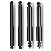 AUTOMUTO front and rear shocks kit front view showing complete set and fitment benefit