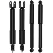AUTOMUTO front shock packaging showing full set and benefit of direct fit