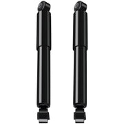 AUTOMUTO rear shock front view showing mounting points and secure fit