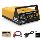 AUTOOL EM355 front panel showing controls and ports for reliable programming