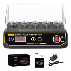 AUTOOL SPT360 front panel showing ports and safe layout for quick diagnostics