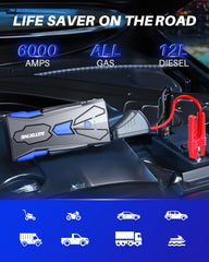 AUTOONE clamps close-up showing smart clamp safety and secure connection