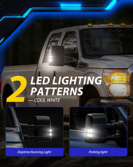 AUTOONE installed on Ford mirror improves signaling and modern look