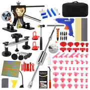 AUTOPDR kit front packaging showing full dent removal set and tools, clear overview benefit