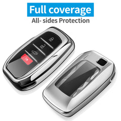 Autophone close-up of clear button overlay preserving responsiveness