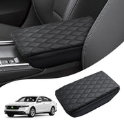 Autorder front view of armrest cover showing tailored fit and protection