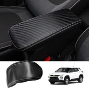 Autorder front view of console cover showing precise Trailblazer fit and protection