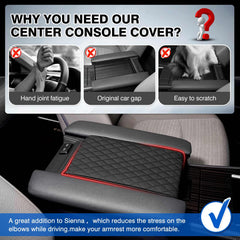 Autorder installed in Toyota Sienna demonstrating expanded resting area