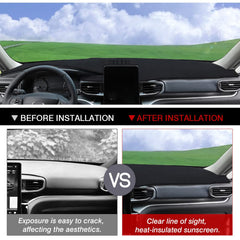 Autorder dashboard cover installed driver side reducing glare