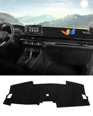 Autorder front view of dash cover on Honda CR-V reduces glare