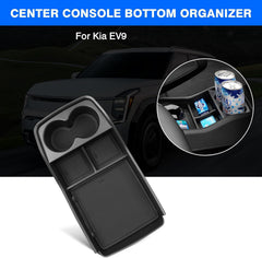 Autorder top view with console open showing insert tray improving organization