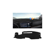 Autorder front dashboard cover installed showing neat fit and reduced glare